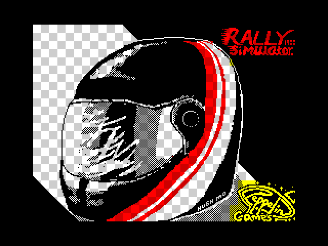 Rally Simulator — ZX SPECTRUM GAME ИГРА