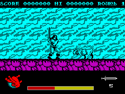Rastan — ZX SPECTRUM GAME ИГРА