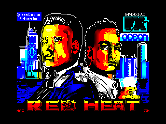 Red Heat — ZX SPECTRUM GAME