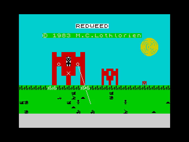 Redweed — ZX SPECTRUM GAME ИГРА