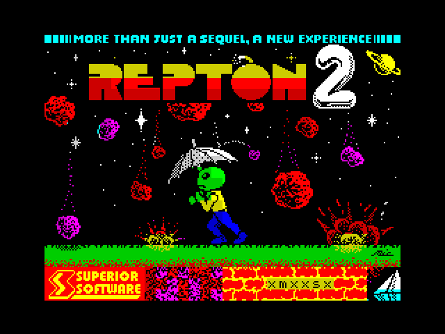 Repton 2 — ZX SPECTRUM GAME ИГРА