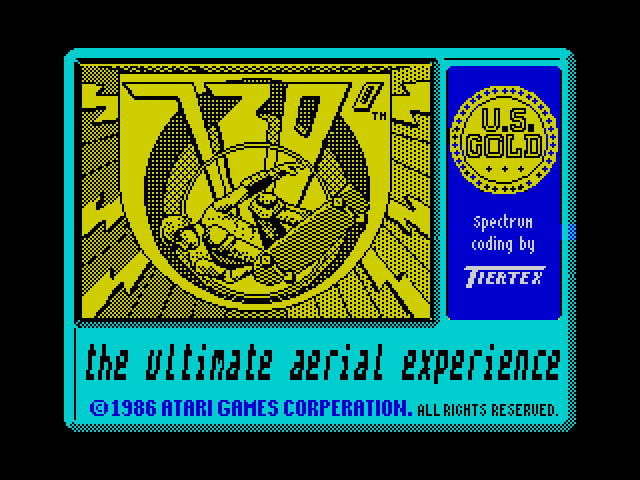720 Degrees — ZX SPECTRUM GAME ИГРА