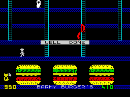 Barmy Burgers — ZX SPECTRUM GAME ИГРА
