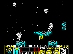 Ruff and Reddy in the Space Adventure — ZX SPECTRUM GAME ИГРА