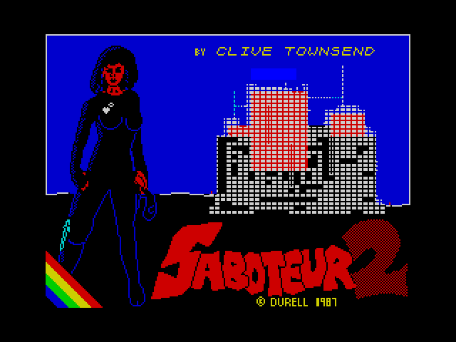 Saboteur II — ZX SPECTRUM GAME ИГРА