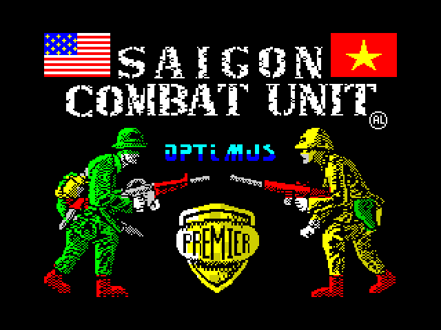 Saigon Combat Unit — ZX SPECTRUM GAME ИГРА