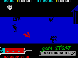 Sam Stoat Safebreaker — ZX SPECTRUM GAME