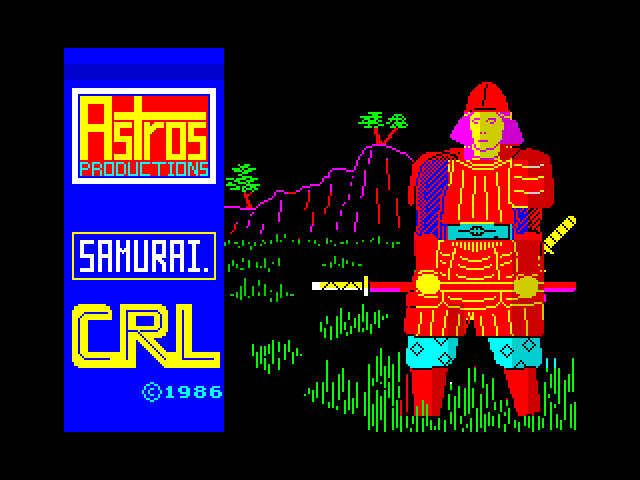 Samurai — ZX SPECTRUM GAME ИГРА