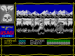 Samurai Warrior — ZX SPECTRUM GAME ИГРА
