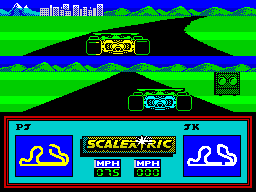 Scalextric — ZX SPECTRUM GAME