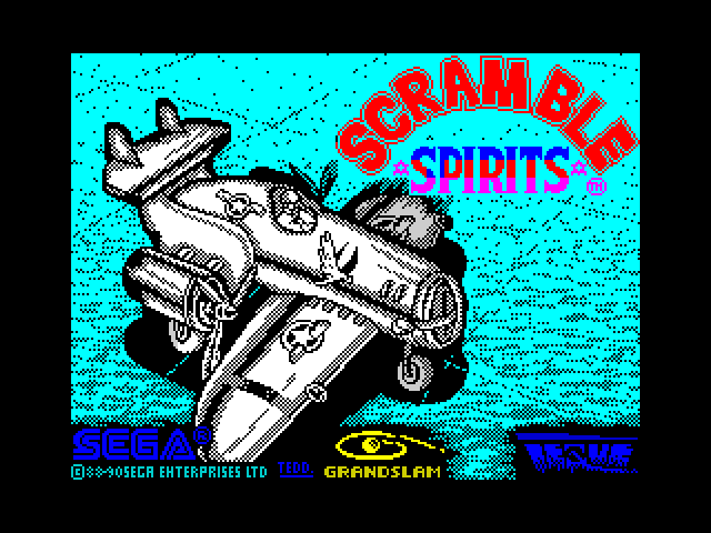 Scramble Spirits — ZX SPECTRUM GAME ИГРА
