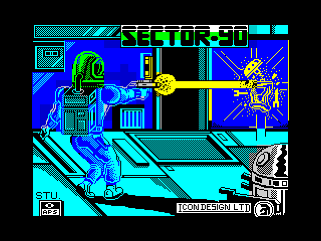 Sector 90 — ZX SPECTRUM GAME ИГРА