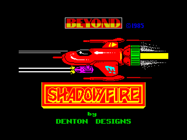 Shadowfire — ZX SPECTRUM GAME