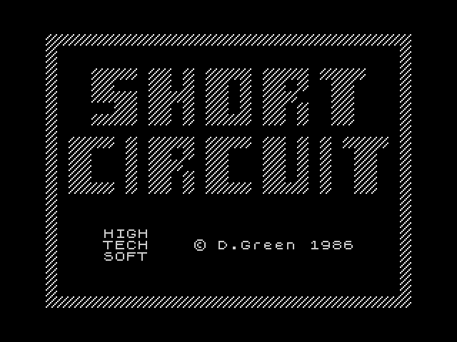Short Circuit — ZX SPECTRUM GAME ИГРА
