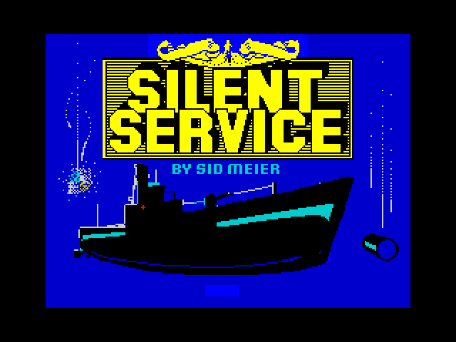 Silent Service — ZX SPECTRUM GAME ИГРА