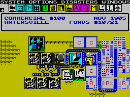Sim City — ZX SPECTRUM GAME