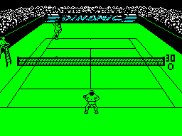 Simulador Profesional de Tenis — ZX SPECTRUM GAME ИГРА
