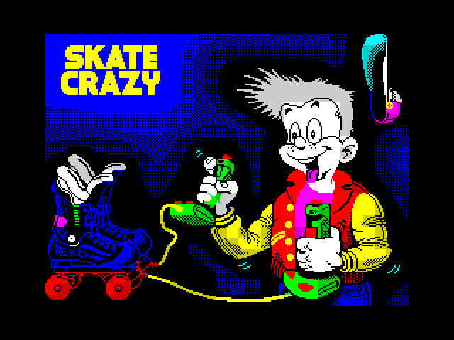 Skate Crazy — ZX SPECTRUM GAME ИГРА