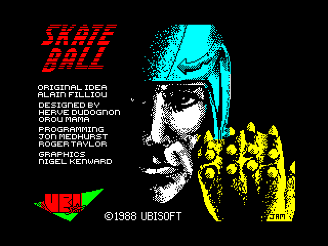 Skateball — ZX SPECTRUM GAME ИГРА