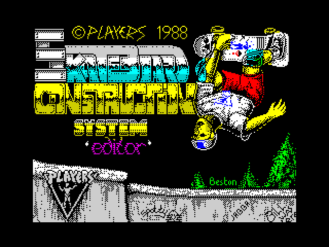 Skateboard Construction System — ZX SPECTRUM GAME