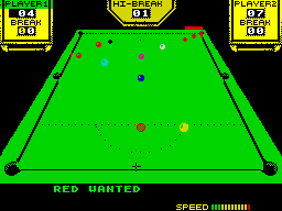 3D Snooker — ZX SPECTRUM GAME ИГРА
