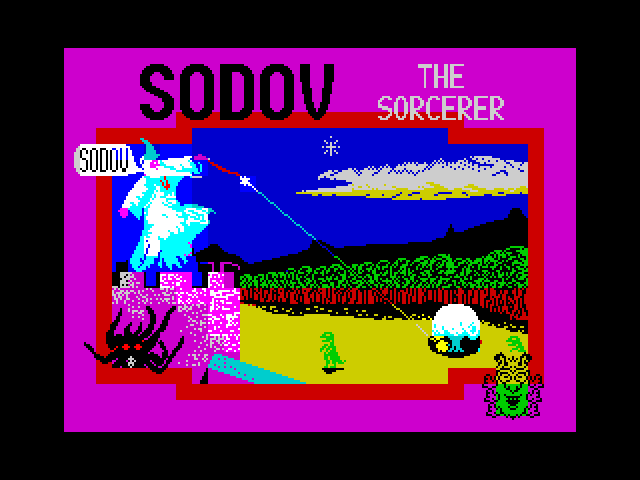 Sodov the Sorcerer — ZX SPECTRUM GAME ИГРА