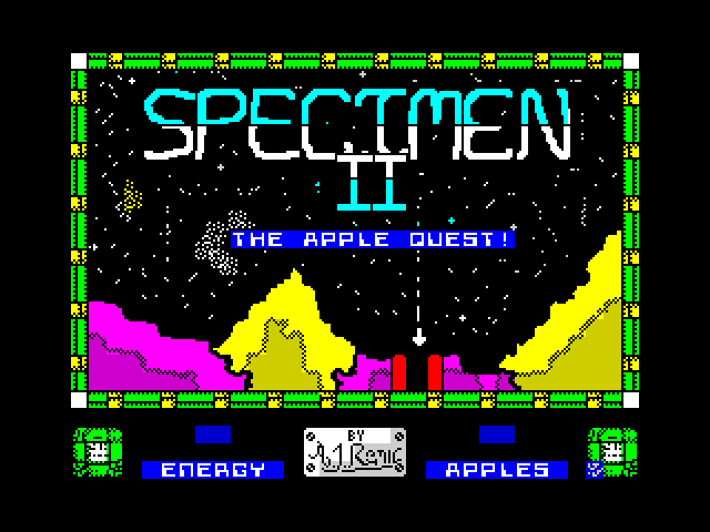 Specimen II: The Apple Quest — ZX SPECTRUM GAME ИГРА