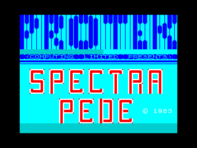 Spectrapede — ZX SPECTRUM GAME ИГРА