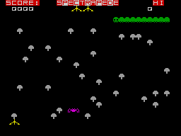 Spectrapede — ZX SPECTRUM GAME ИГРА