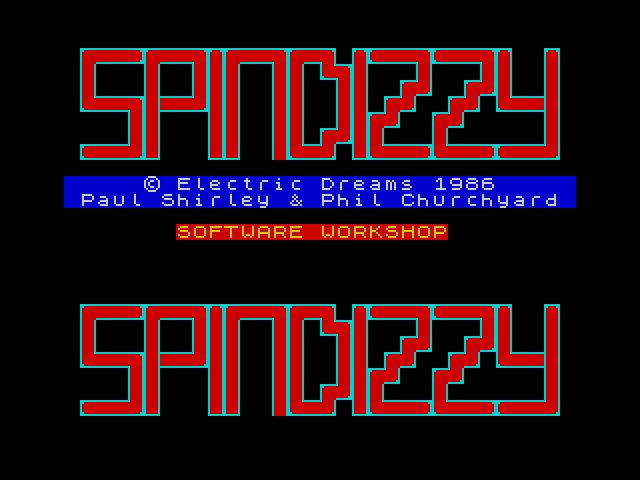 Spindizzy — ZX SPECTRUM GAME ИГРА