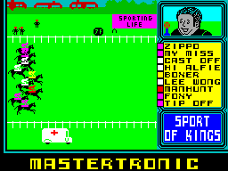 Sport of Kings — ZX SPECTRUM GAME ИГРА