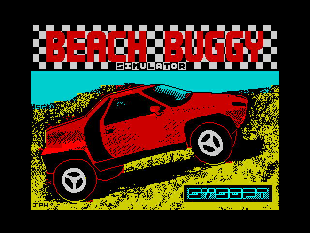 Beach Buggy Simulator — ZX SPECTRUM GAME ИГРА