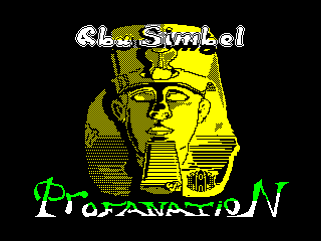 Abu Simbel Profanation — ZX SPECTRUM GAME ИГРА