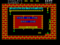 Stanley and the Wallbangers — ZX SPECTRUM GAME ИГРА