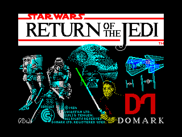 Return of the Jedi — ZX SPECTRUM GAME ИГРА