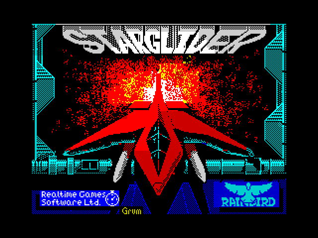 Starglider — ZX SPECTRUM GAME ИГРА