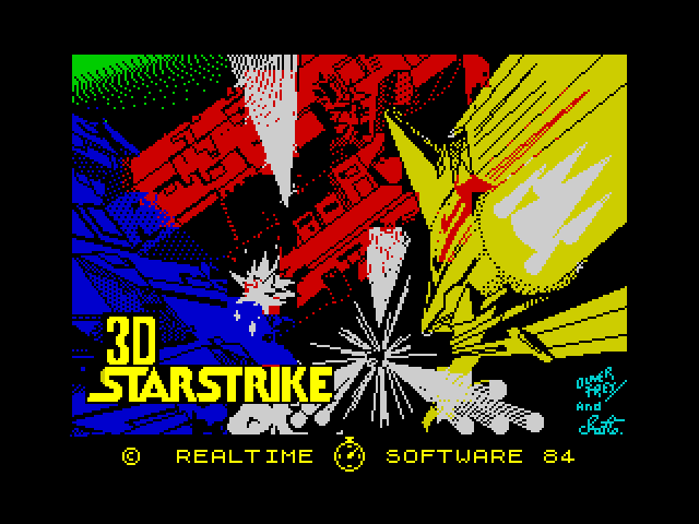 3D Starstrike — ZX SPECTRUM GAME ИГРА