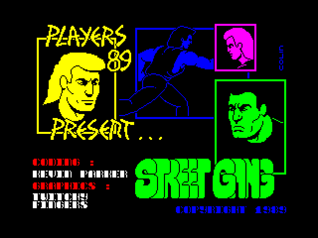Street Gang — ZX SPECTRUM GAME
