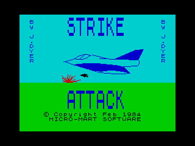 Strike Attack — ZX SPECTRUM GAME ИГРА
