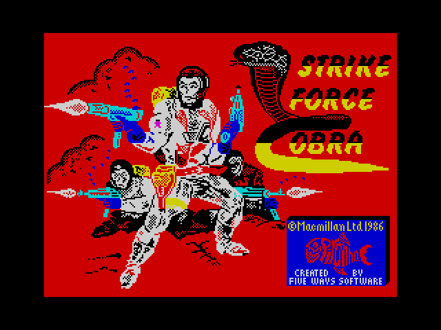 Strike Force Cobra — ZX SPECTRUM GAME ИГРА