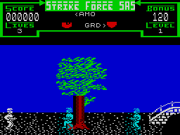 Strike Force SAS — ZX SPECTRUM GAME