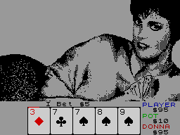 Strip Poker II Plus — ZX SPECTRUM GAME