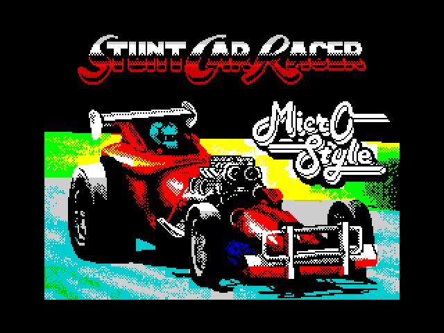 Stunt Car Racer — ZX SPECTRUM GAME