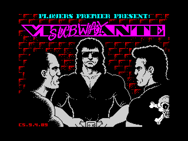 Subway Vigilante — ZX SPECTRUM GAME