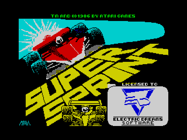 Super Sprint — ZX SPECTRUM GAME ИГРА