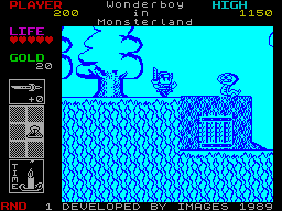Super Wonder Boy — ZX SPECTRUM GAME ИГРА