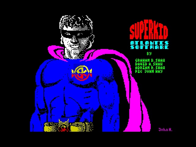 Superkid — ZX SPECTRUM GAME ИГРА