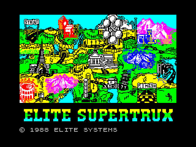 Super Trux — ZX SPECTRUM GAME ИГРА