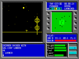 Tau Ceti — ZX SPECTRUM GAME ИГРА