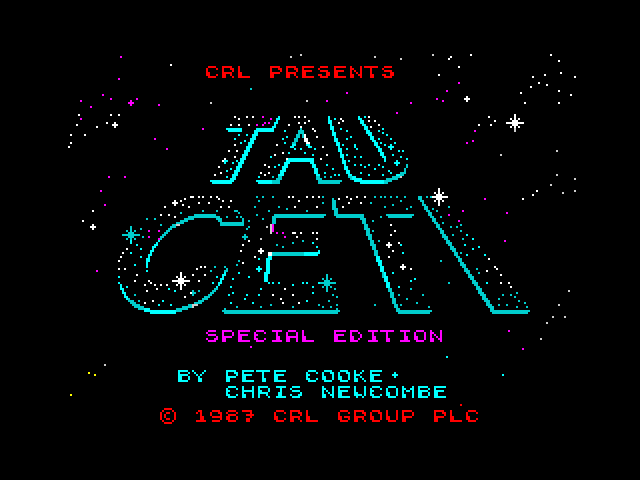 Tau Ceti - The Special Edition — ZX SPECTRUM GAME ИГРА